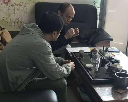 越南客户来我公司洽谈合作